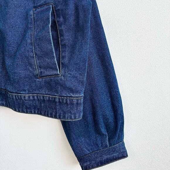 Miu Miu Women's Denim Trucker Jacket Blue - Picture 7 of 8